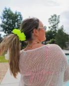 OVERSIZED MESH SCRUNCHIE