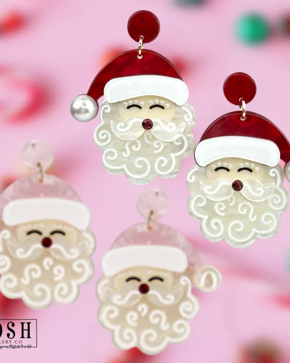Charming Santa Earring