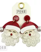 Charming Santa Earring