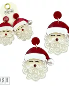 Charming Santa Earring