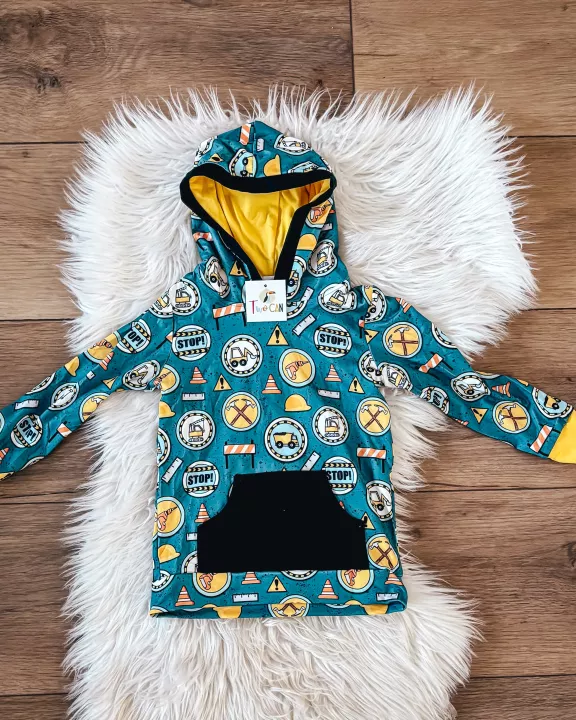 Construction Vibes Hoodie by TwoCan