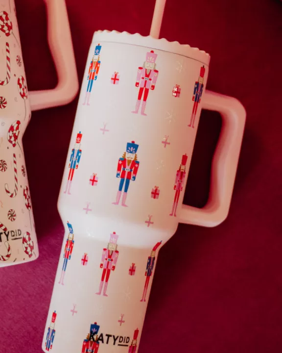 Nutcrackers Christmas Wholesale 38 Oz Tumbler w/ Handle