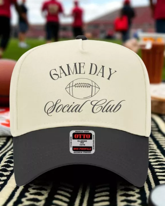 ETA 8/15 - Game Day Social Club Embroidered Hat