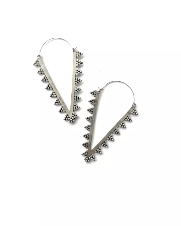 Selena Silver Earring