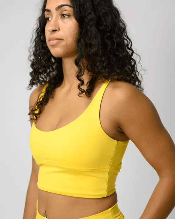 Limitless Sports Bra - Sunbeam