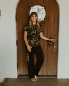 Lucky Lizzy Camo Tee