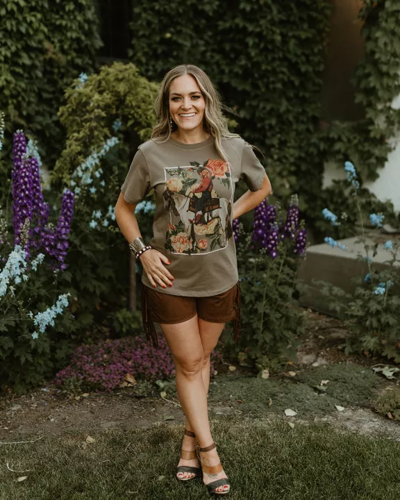 Cowgirl Spencer Tee