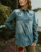 American Mustang Button Up