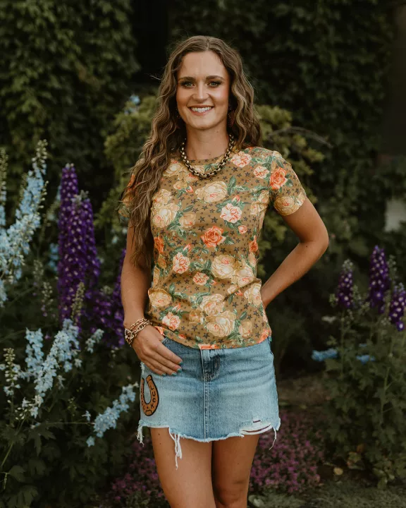 Golden Rose Tee