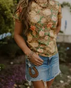 Golden Rose Tee