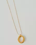 Camille Open Circle Statement Necklace - WATERPROOF