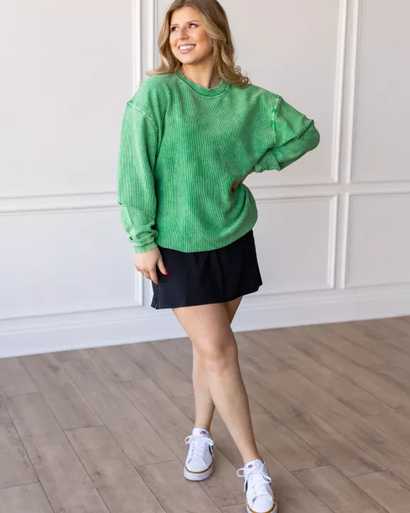 PREORDER - KELLY GREEN - CORDED CREW COLLECTION - ETA 09/30