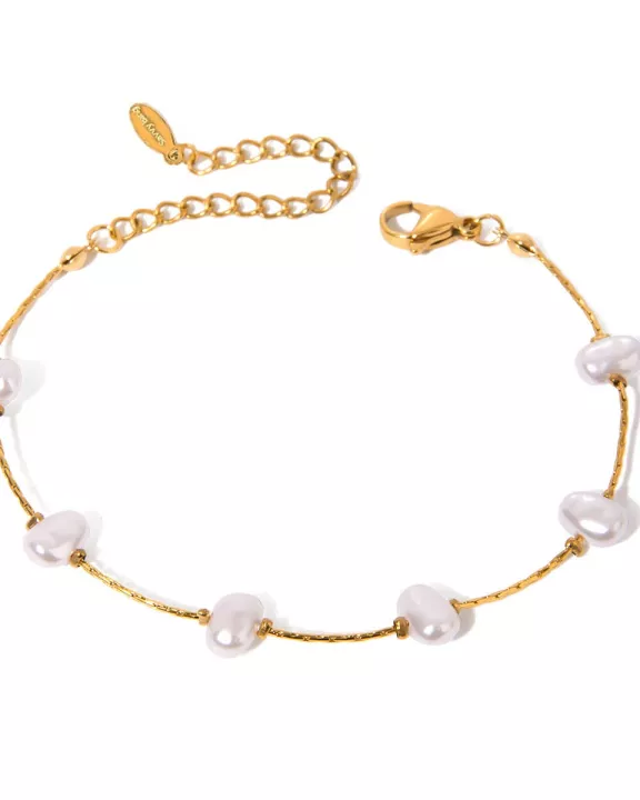 Scattered Pearl Bracelet Waterproof