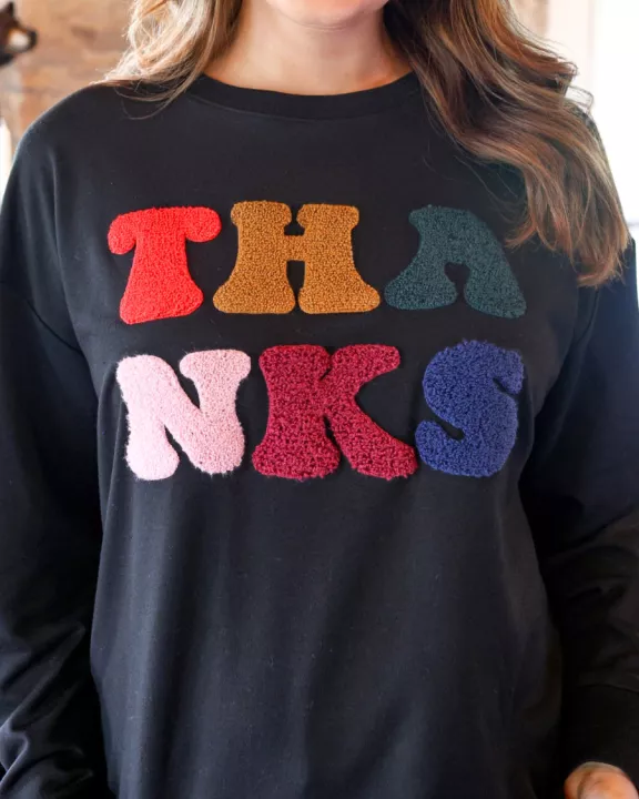 Thanks Chenille Pullover