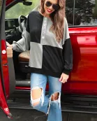 Baker Color Block Top