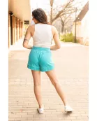 Ready to Ship | The Emelia Terry Cloth Shorts - Teal