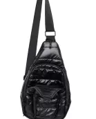 Black Metallic Wholesale Sling Bag