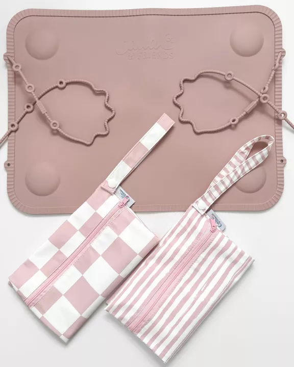 The Tidy Traveler - Solid Placemat Set