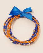 Game Day Seed Beaded Bracelet Set