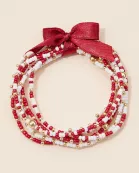Game Day Seed Beaded Bracelet Set