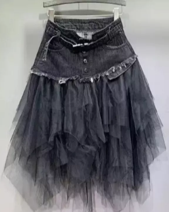 Denim Tutu Skirt