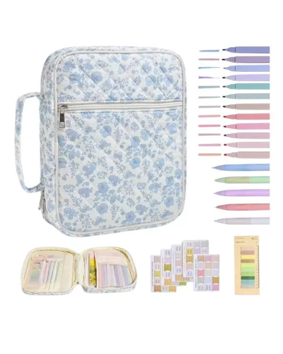 ETA 9/2 - Lyla Blue Floral Bible Cover