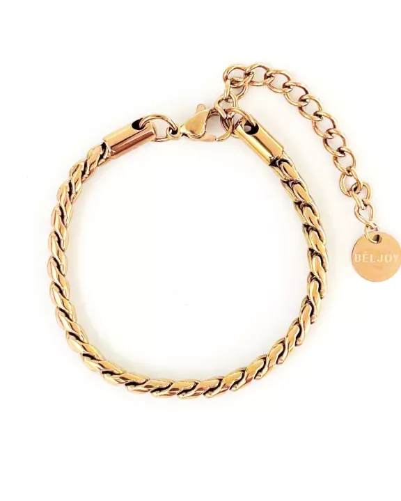 Bindi Gold Rope Chain Bracelet