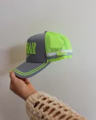 BAD HAIR DAY NEON MESH TRUCKER HAT