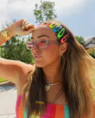 NEON SNAP CLIPS (PACKS OF 10)
