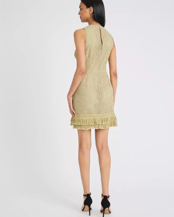 SLEEVELESS MINI DRESS