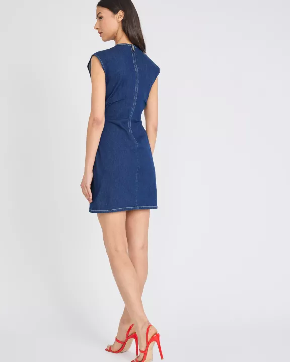 SLEEVELESS MINI DRESS