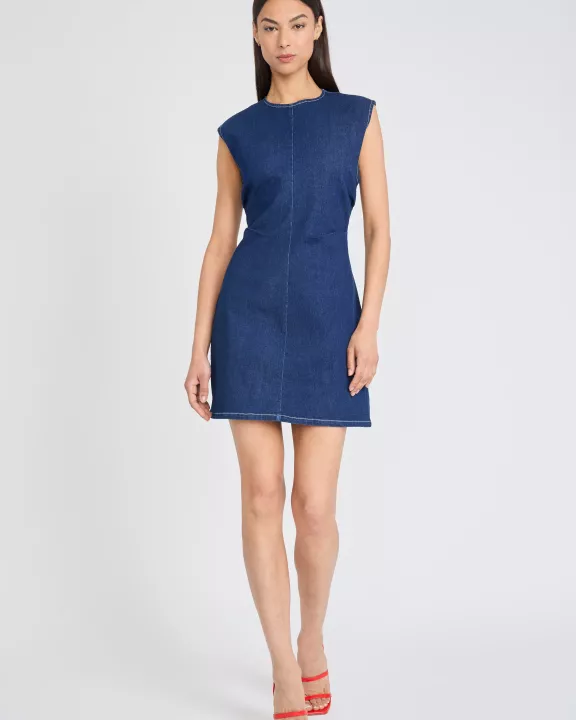 SLEEVELESS MINI DRESS