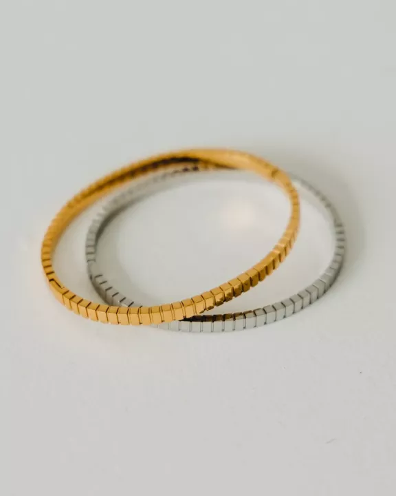 Daisy Bangle Bracelet - WATERPROOF