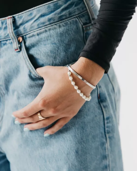 Daisy Bangle Bracelet - WATERPROOF