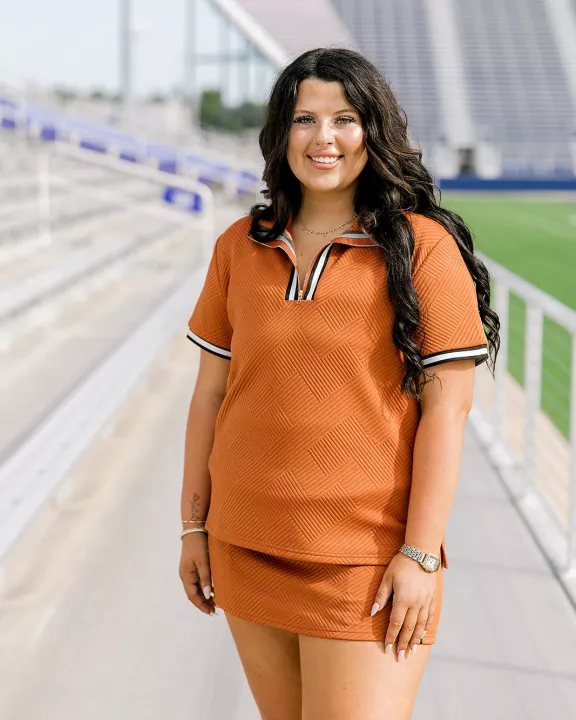 Daisy Top- Burnt Orange