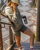 SHERPA QUARTER ZIP HOODIE JACKET