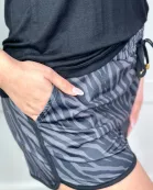 Fearless Tiger Drawstring Everyday Shorts