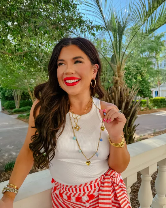 Sitting Pretty Gold Necklace