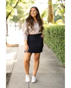 Ready to Ship | The Kristina BLACK Jogger Skirt