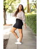 Ready to Ship | The Kristina BLACK Jogger Skirt