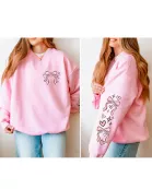 Girlie Bows With Sleeves Sweatshirt