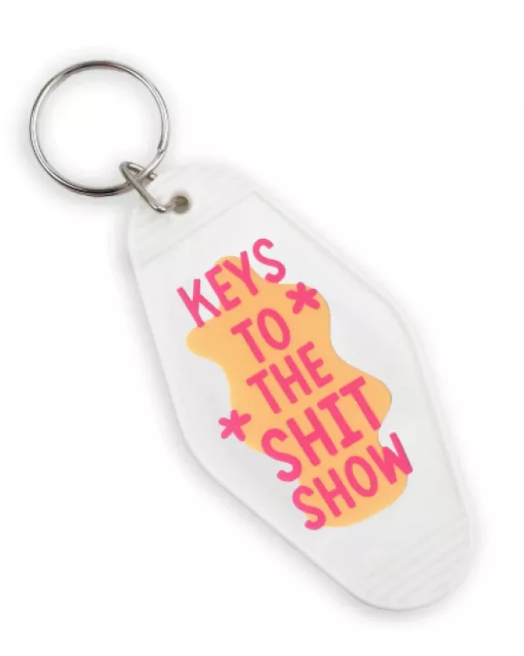 Keys To The Shit Show Keychain