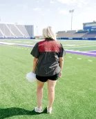 Reece Top- Black/ Red