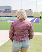 Sadie Top- Maroon