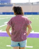 Stevie Top- Maroon