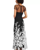 FLORAL ILLUSION GOWN