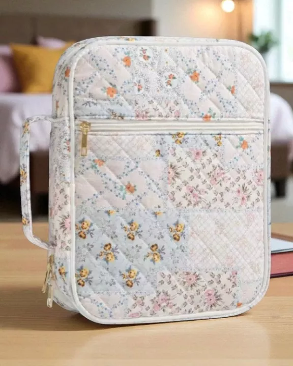 ETA 9/2 - Leah Multi-Print Floral Bible Cover