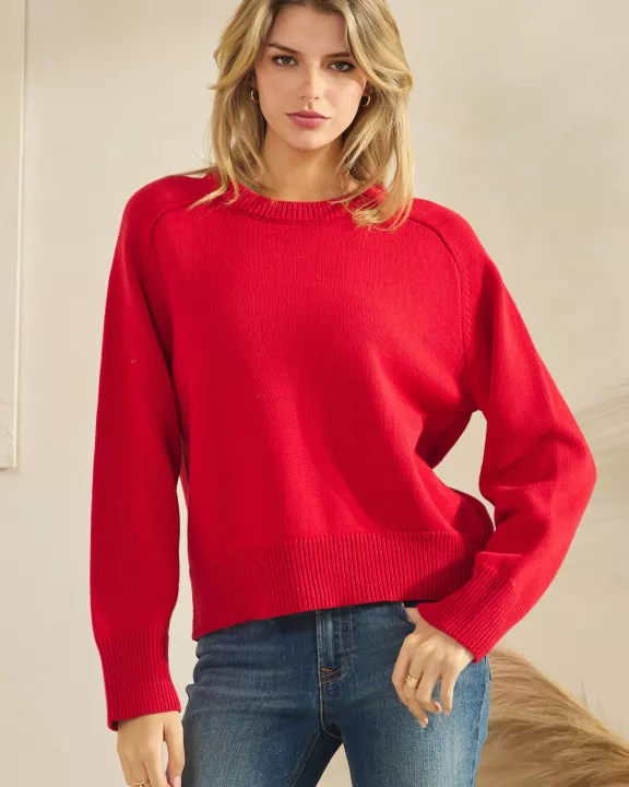 Essential Crewneck Sweater- SDW6399