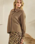 Haven Collared Button-Up Sweater Cardigan