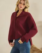 Haven Collared Button-Up Cardigan Sweater